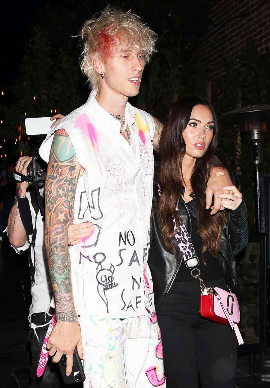 Megan Fox and Machine Gun Kelly Celebrate His Album Release