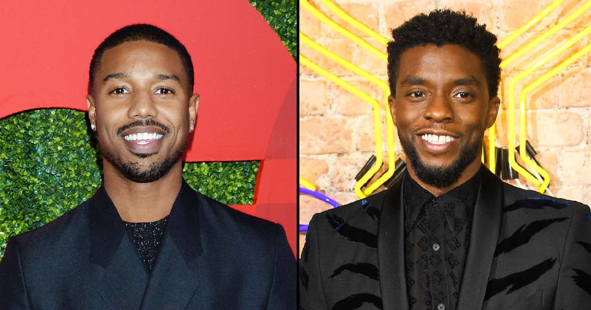 Michael B Jordan out for lunch in LA and more on his and Chadwick