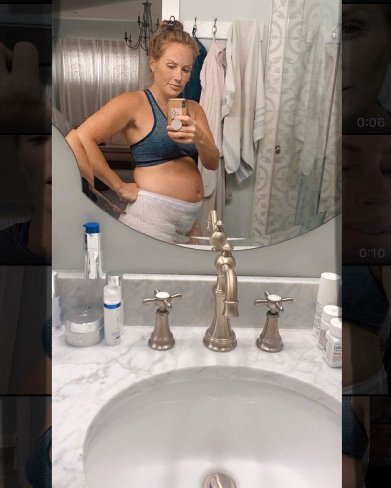 Mina Starsiak Postpartum Selfie Instagram