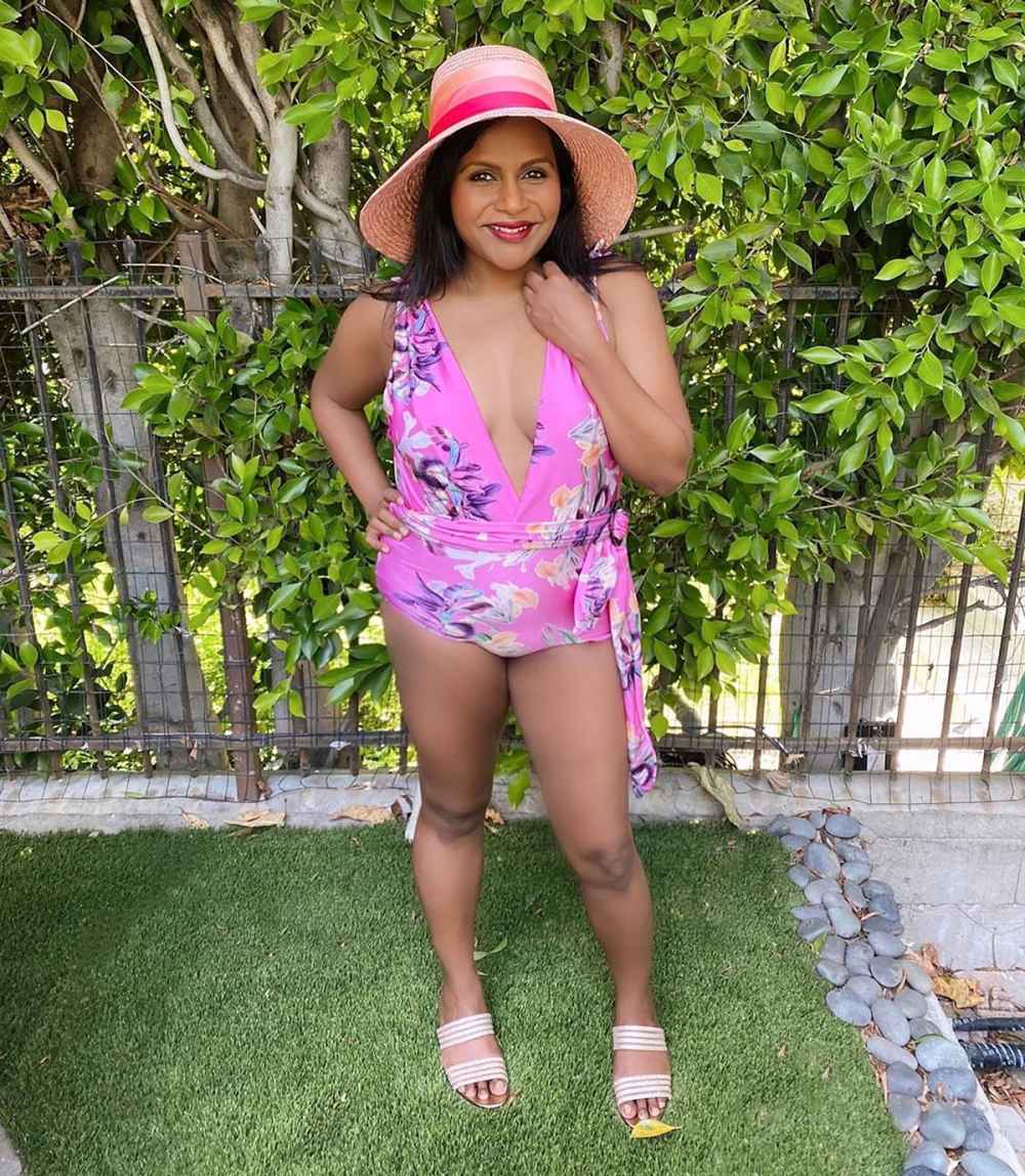 Mindy Kaling Celebrates the End of Summer With Swimsuit Shoot — See All the Pics