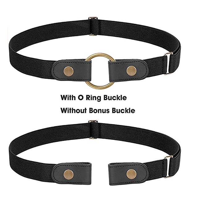 No Buckle Stretch Belt For Women