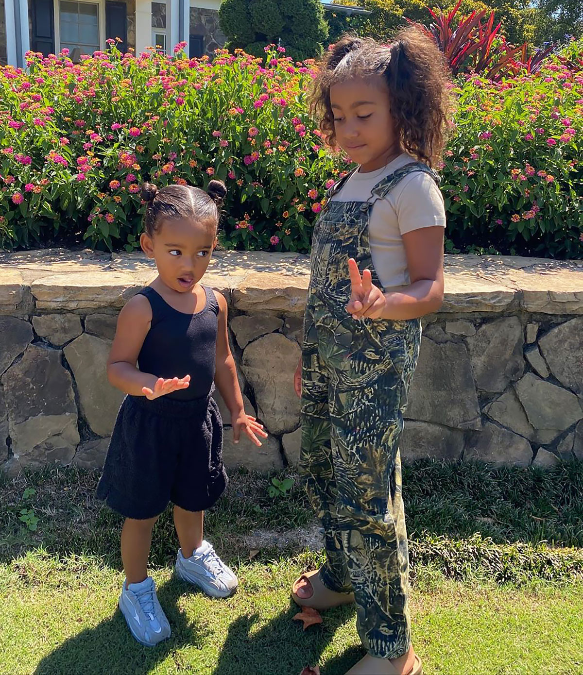 North West Can Even Make Camo Look Stylish