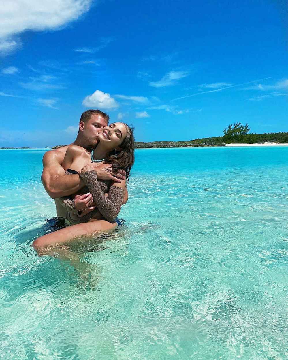 Olivia Culpo Posts Steamy Swimsuit Photos With Boyfriend Christian McCaffrey