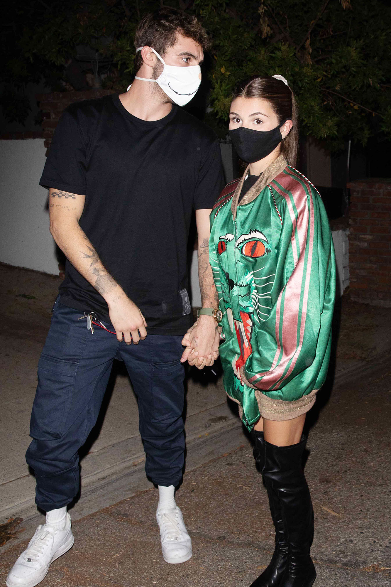 Olivia Jade Giannulli Gets Silly During Night Out With Boyfriend Jackson Guthy Before Mom Lori Loughlin Prison Sentence