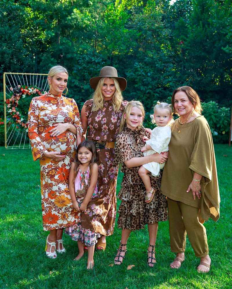 Pregnant Ashlee Simpson Celebrates Baby Shower Ahead 3rd Child With Jessica Simpson