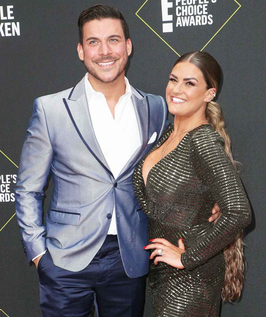 Jax Taylor and Brittany Cartwright at 45th Annual Peoples Choice Awards in 2019 Pregnant Brittany Cartwright and Jax Taylor Quotes About Starting a Family