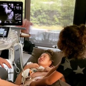 Pregnant Chrissy Teigen Daughter Luna Helps Give Mom an Ultrasound