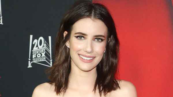 Pregnant Emma Roberts Shows Baby Bump Bathing Suit