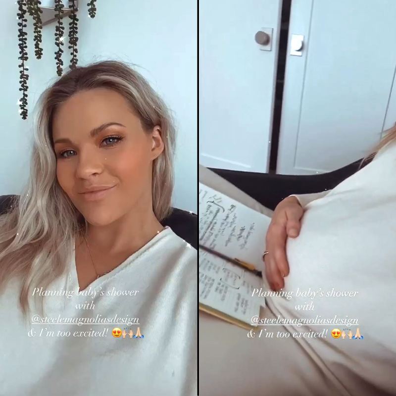 Pregnant Witney Carson Baby Bump Baby Shower
