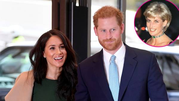 How Prince Harry, Meghan Markle Honored the Day of Princess Diana's Death