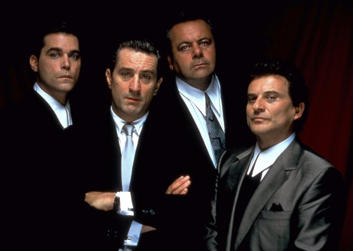 Ray Liotta, Robert De Niro, Paul Sorvino, Joe Pesci Goodfellas