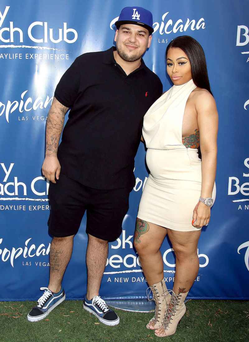 Rob Kardashian and Blac Chyna Celebrity Couples Who Cut Their Engagements Short