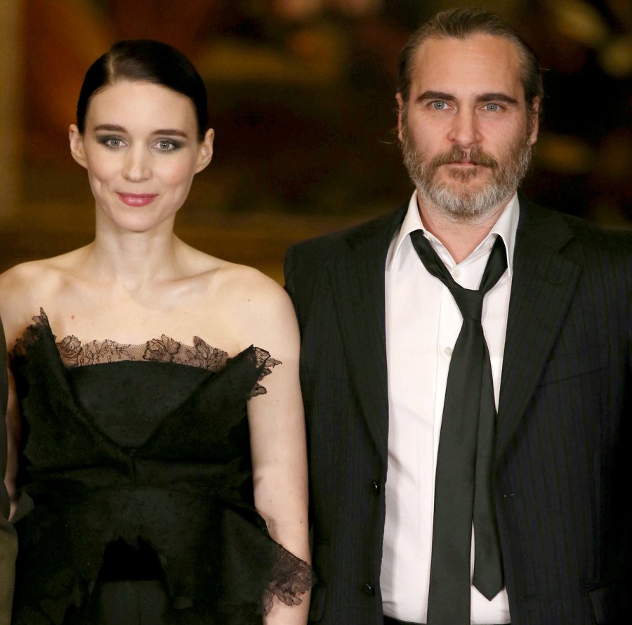 Rooney Mara and Joaquin Phoenix baby