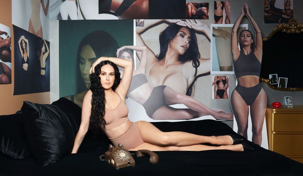 Rumer Willis Channels Kim Kardashian in Skims Birthday Shoot: Pics