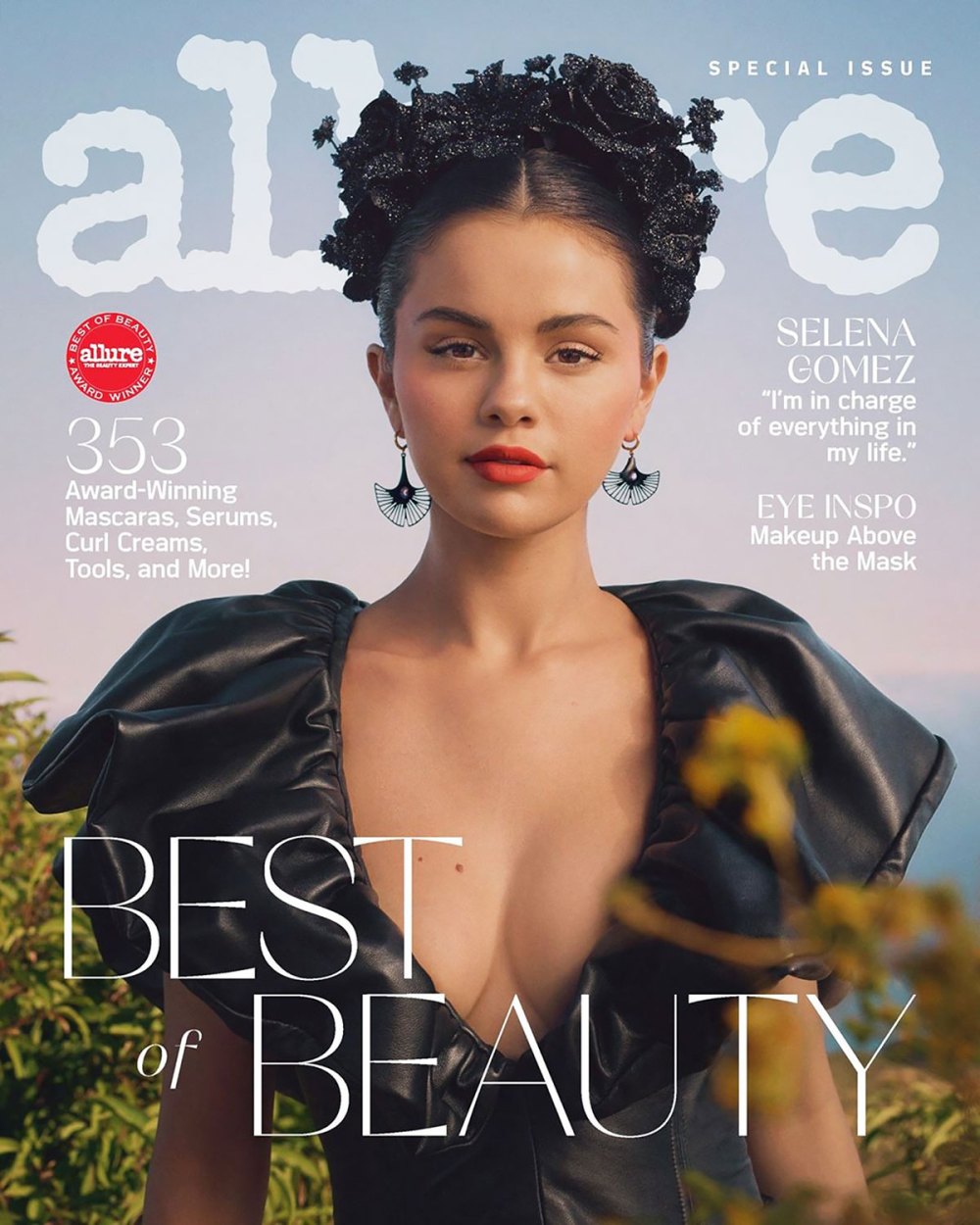 Selena Gomez Was a 'Little Stressed' Doing Her Own Makeup for 'Allure'