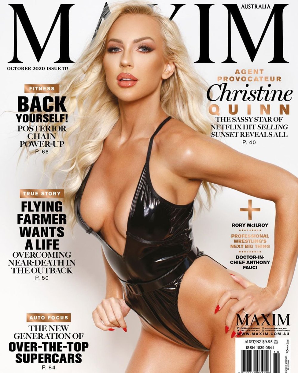 Selling Sunsets Christine Quinn Sexy Maxim Cover