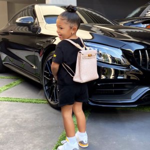 Stormi Webster Carries a Bag Worth over $10K for Her 1st Day of Home Schooling