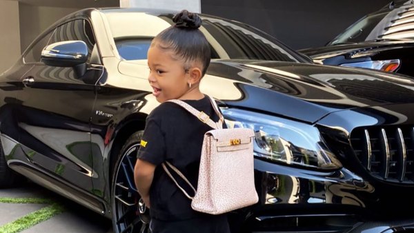 Stormi Webster Carries a Bag Worth over $10K for Her 1st Day of Home Schooling