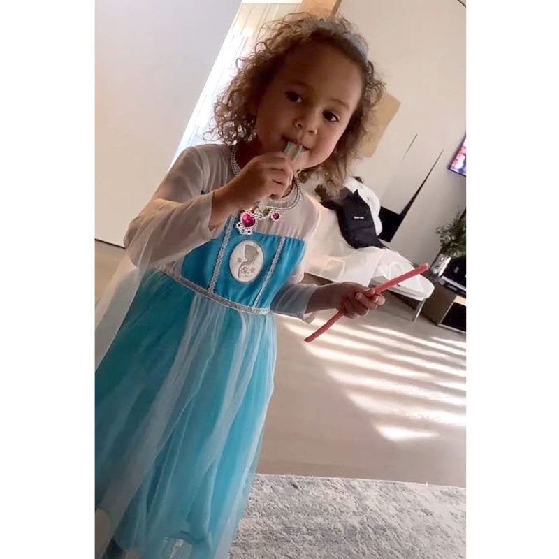 Sweet Tooth Chrissy Teigen Daughter Luna Princess Dresses