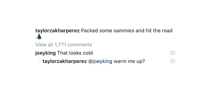 Taylor Zakhar Perez Flirts With Joey King Amid Dating Rumors