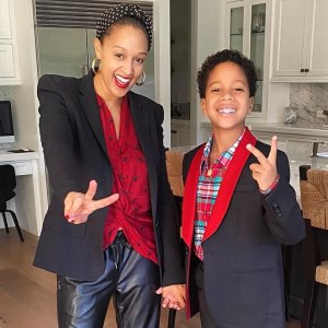 Tia Mowry Says Her Son Cree Is Loving Watching Sister Sister I'm in Heaven