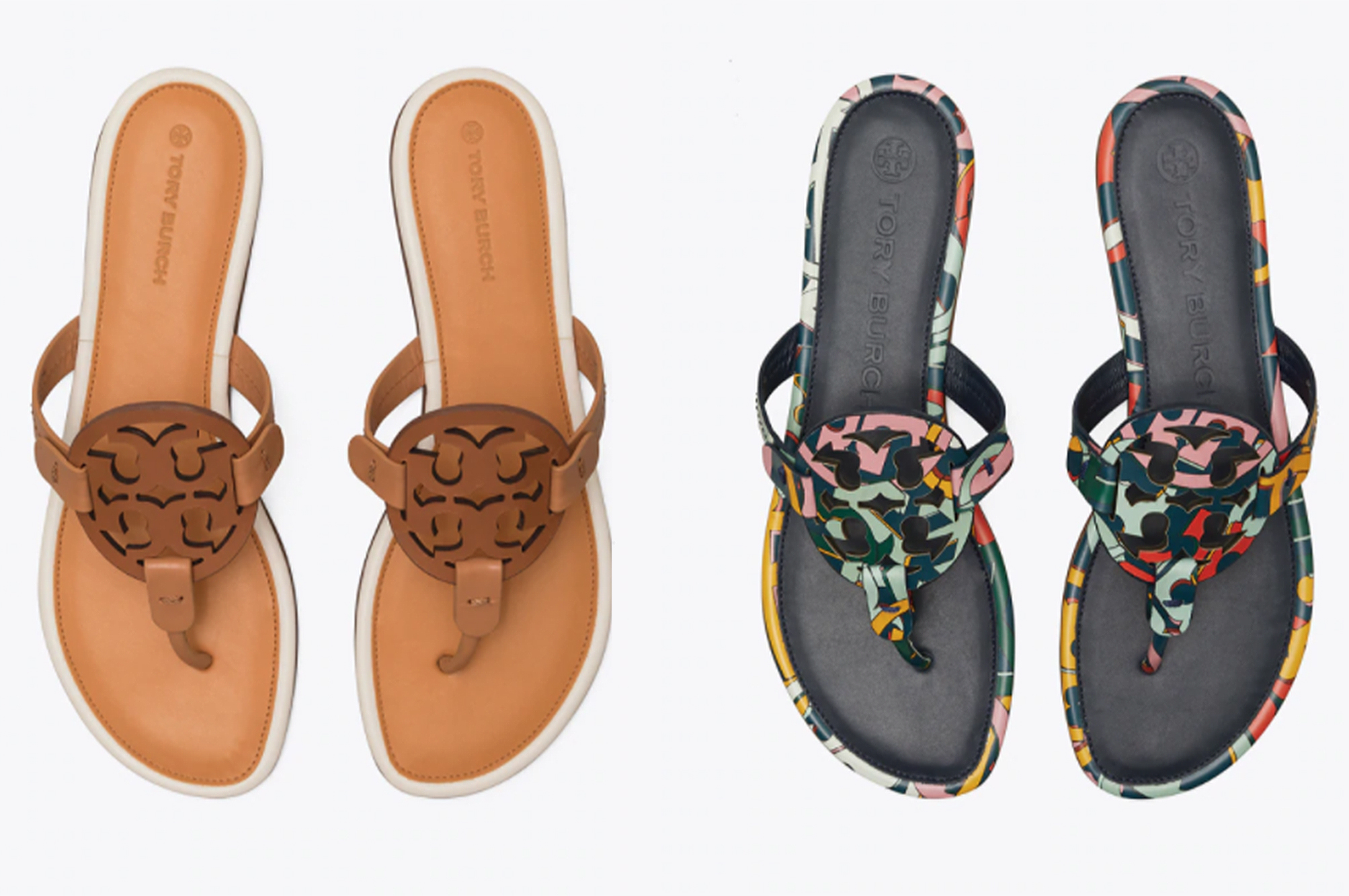 Tory Burch Fall Event: Get $100+ off 2 Pairs of Miller Sandals