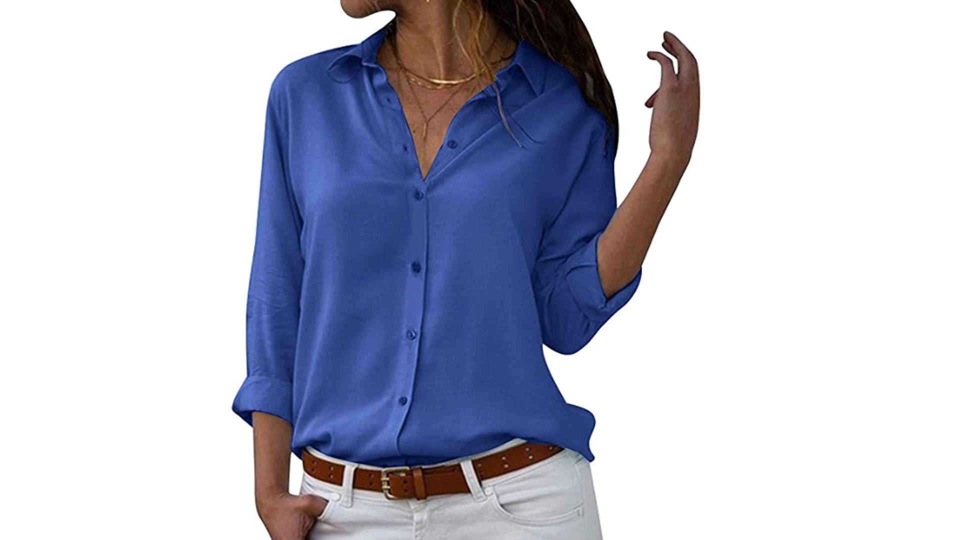 Yidarton Button-Down Shirt Is Perfect for Work and the Weekends | Us Weekly