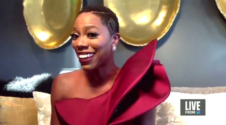 Yvonne Orji BLM fist Emmys 2020