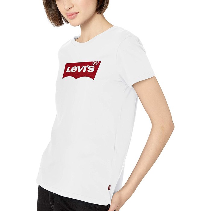 Levi's Logo Top Puts Nostalgic Spin on Classic White Tee