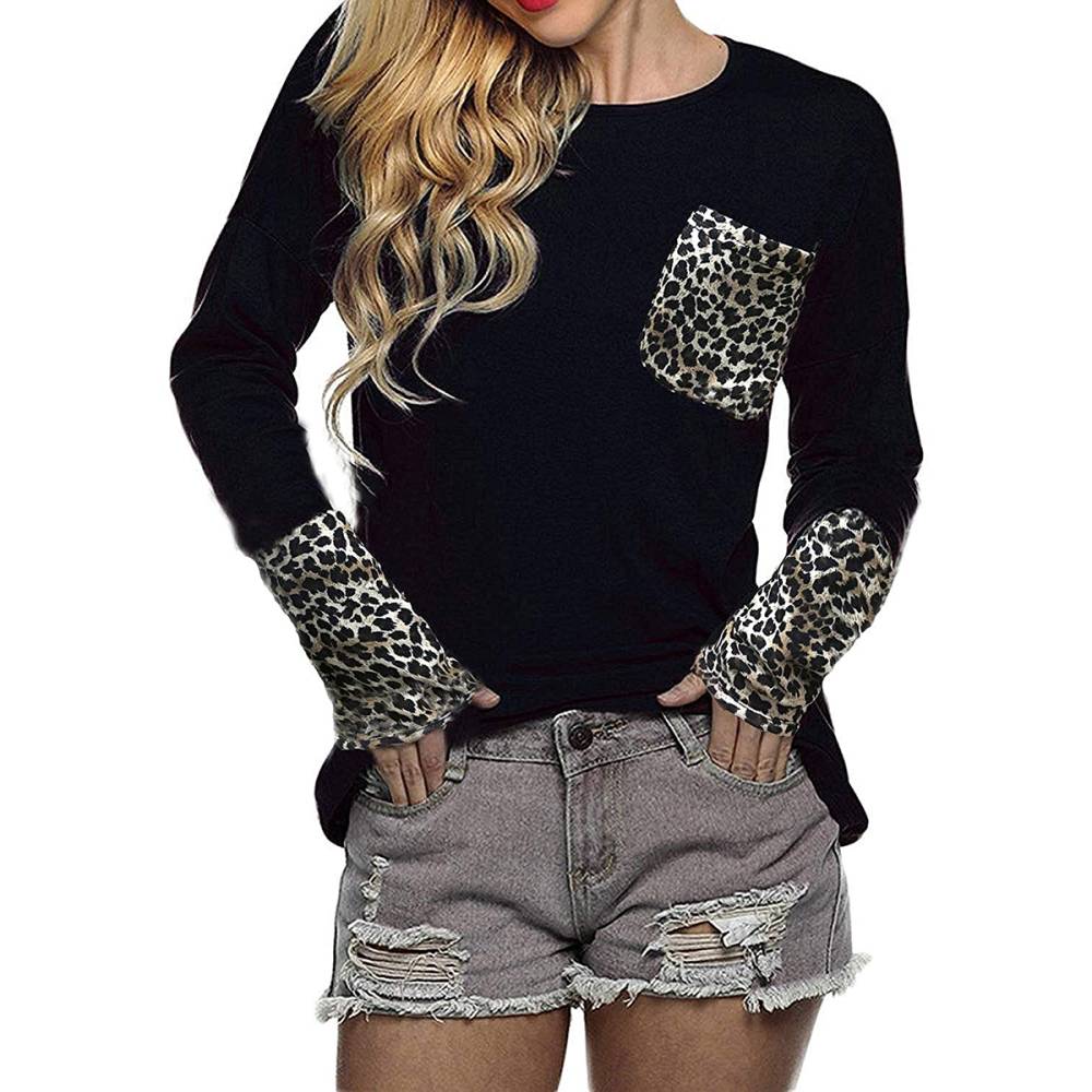 POGTMM Long-Sleeve Patchwork Top