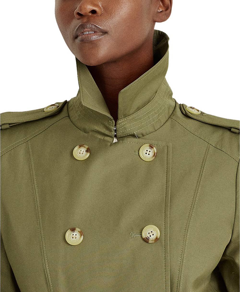 Ralph Lauren Belted Water Resistant Trench Coat
