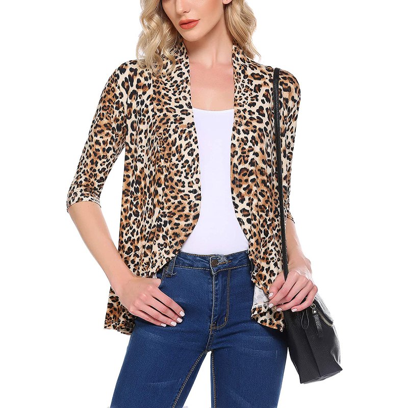 Zeagoo Leopard Cardigan Will Give Your Outfits New Life