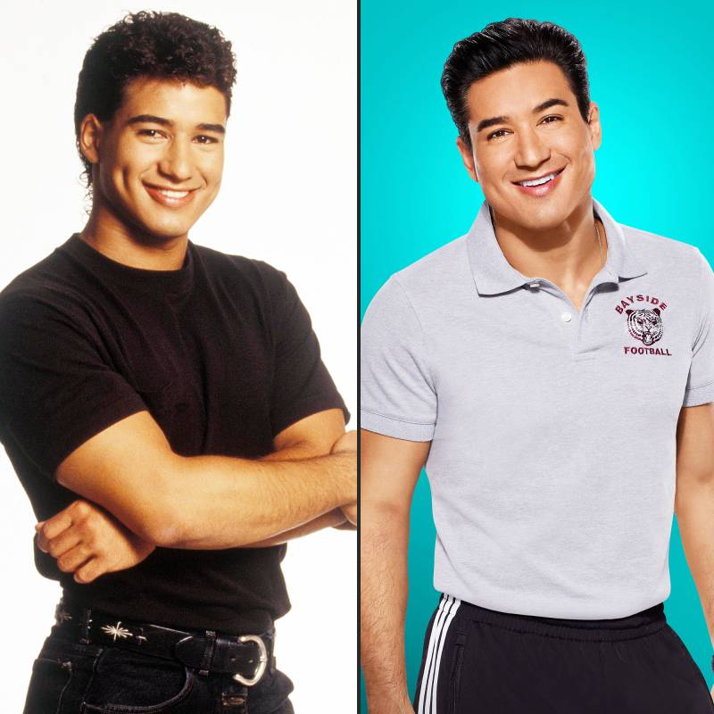 Mario Lopez Saved by the Bell Reboot See the Cast Then and Now