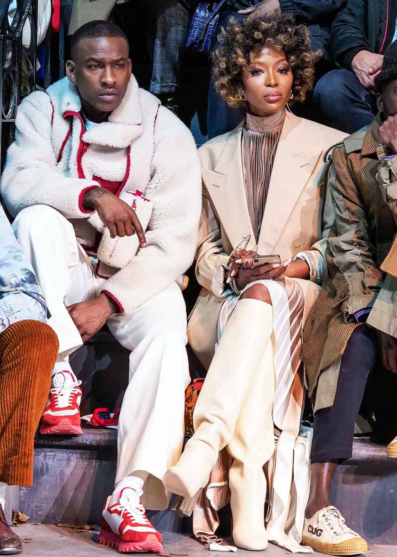 Skepta and Naomi Campbell at Paris Fashion Week in 2019 5 Things To Know About British Rapper Skepta Adele New Boyfriend