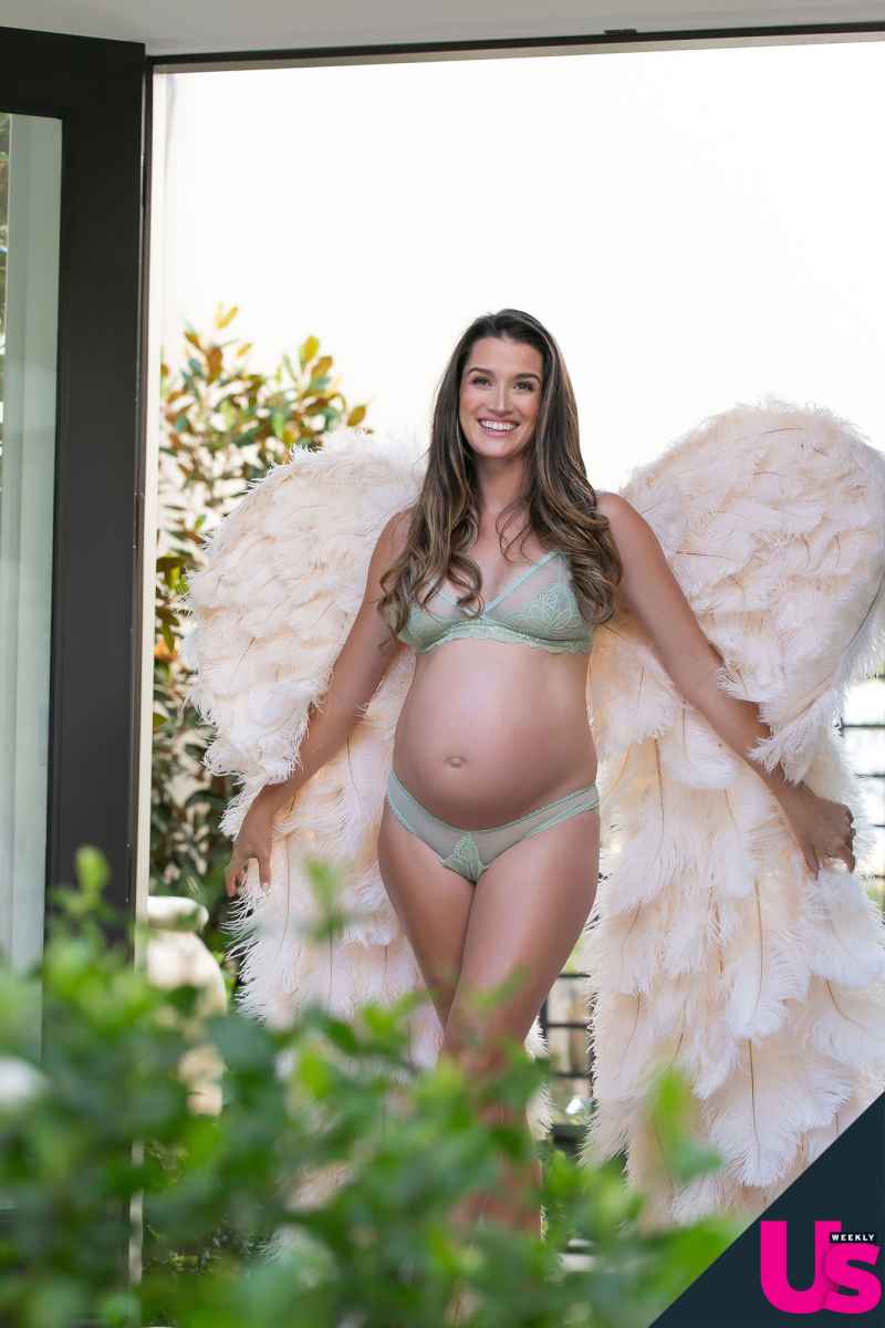 34th Week of Her Pregnancy Pregnant Jade Roper Wears Wings in Stunning Maternity Shoot Ahead of 3rd Child