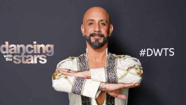 AJ McLean Blogs DWTS Disney Week