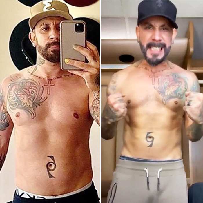 AJ McLean Reveals How Much Weight Hes Lost Since Joining DWTS