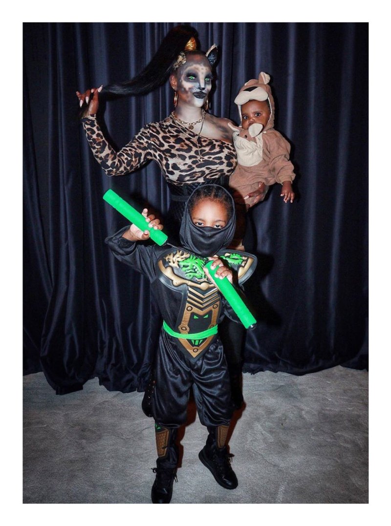 Ace Tucker and Blaze Tucker Kandi Burruss Halloween Costumes