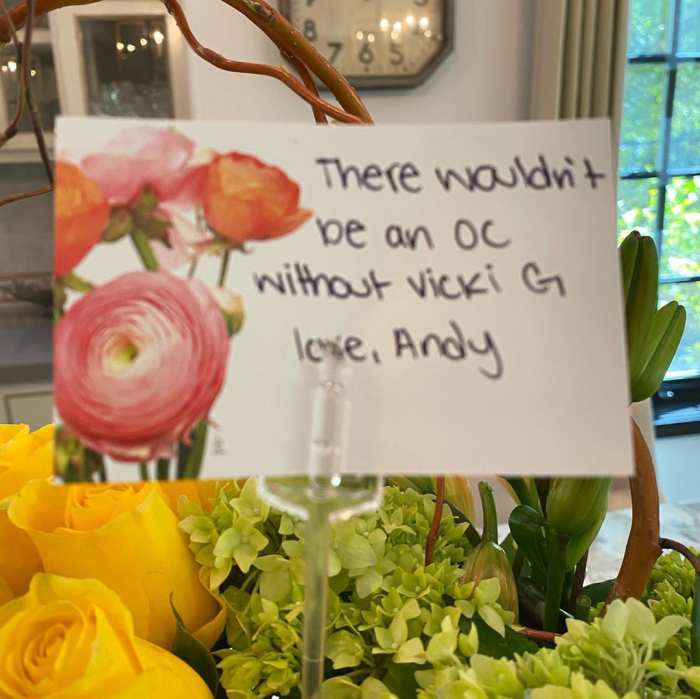 Andy Cohen Sends Vicki Gunvalson Flowers Ahead of ‘RHOC’ Season 15 Premiere