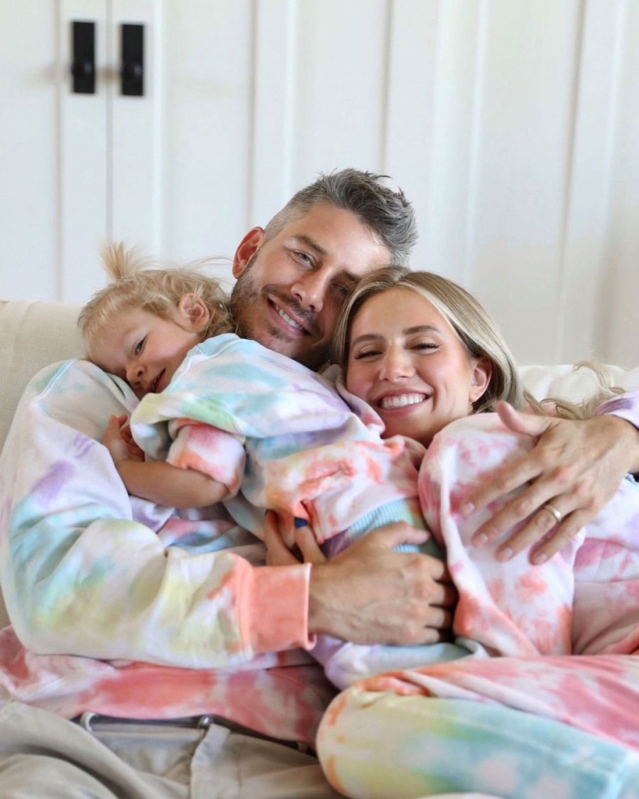 Arie Luyendyk Jr Lauren Burnham and Alessi Tie Dye Instagram