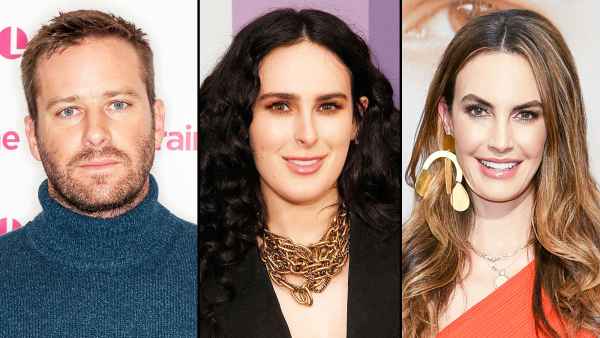 Armie Harmer Has Had Flings With Rumer Willis Jessica Ciencin and Courtney Vucekovich Amid Elizabeth Chambers Divorce