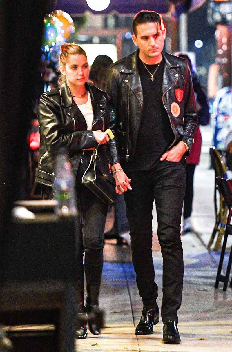 Ashley Benson and G-Eazy Twin in Leather Jackets for a Date Night