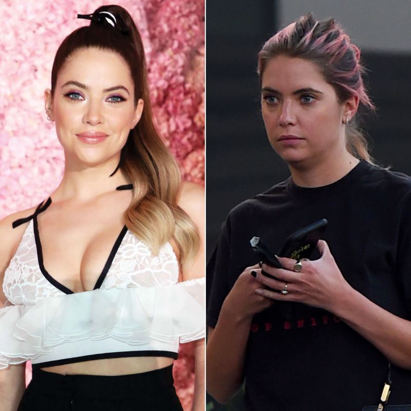 Ashley Benson's New Pink Highlights Have a '90s Edge