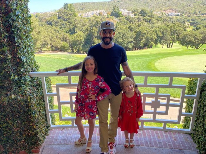 Backstreet Boys AJ McLean and Daughters Instagram