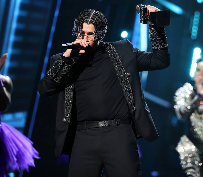 Bad Bunny attends the 2020 Billboard Music Awards