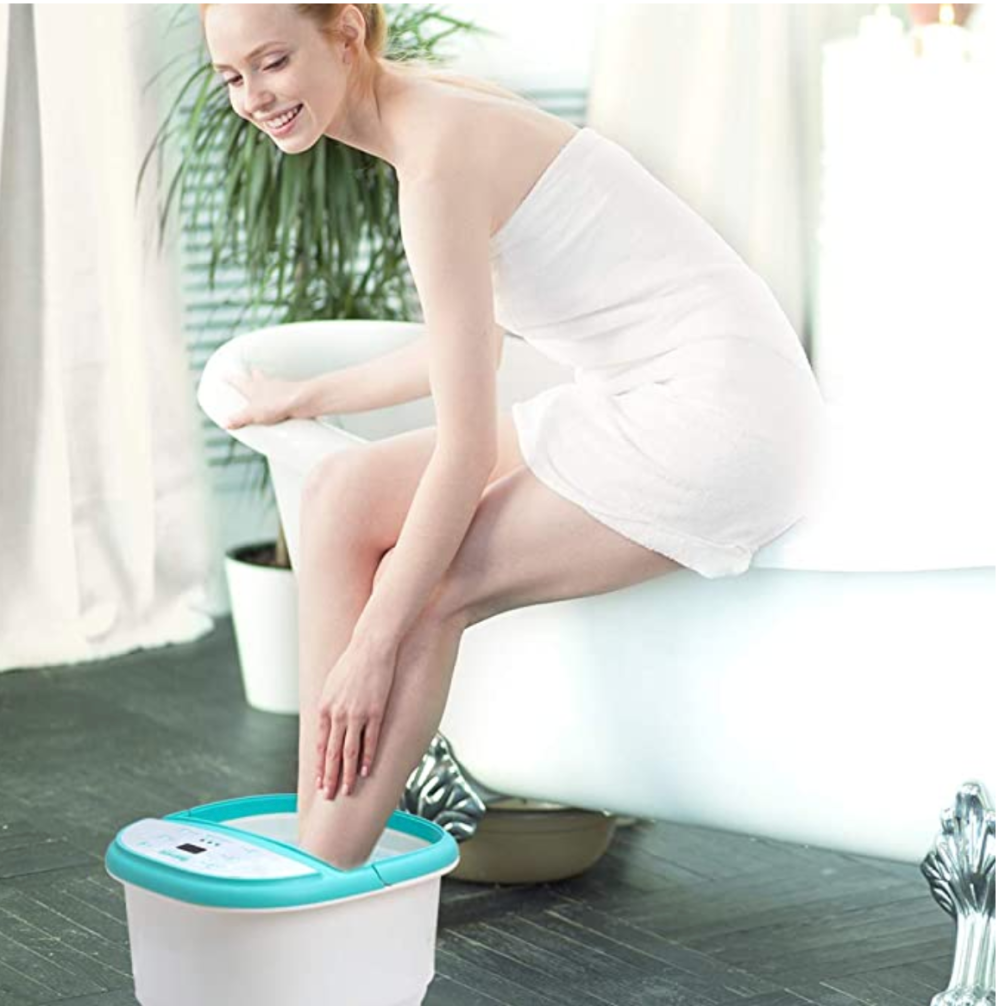 Belmint Foot Spa Bath Massager with Heat Feet Soaking Tub