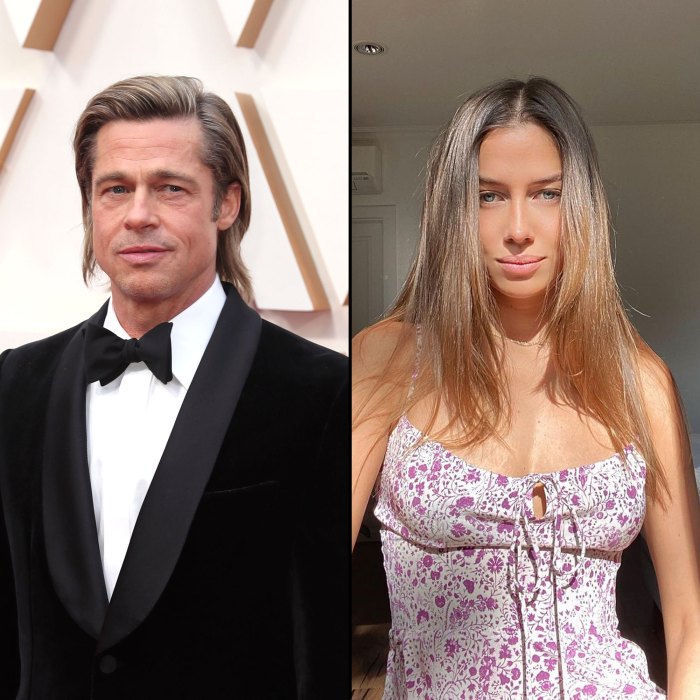 Brad Pitt y su novia Nicole Poturalski se separan