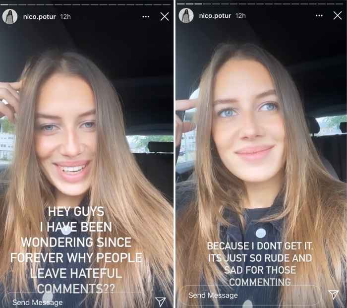 Brad Pitt's Girlfriend Nicole Poturalski Slams Rude Trolls