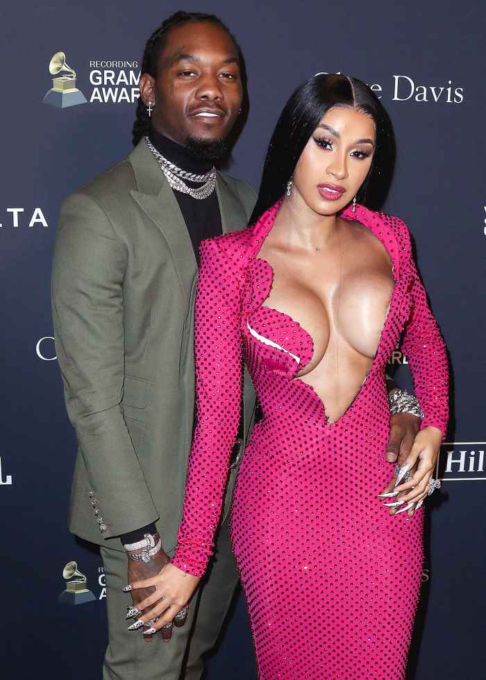 Cardi B and Offset Spotted Kissing at Birthday Party 1 Month After Split