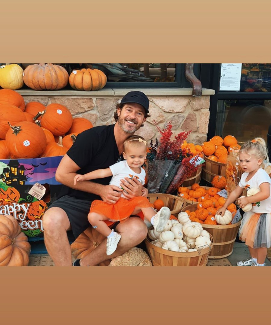 Celeb Parents Visit Pumpkin Patches With Their Kids